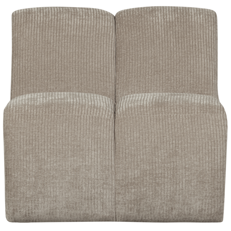 WOOOD Woood | Mojo 1-zits ribstof donker zand