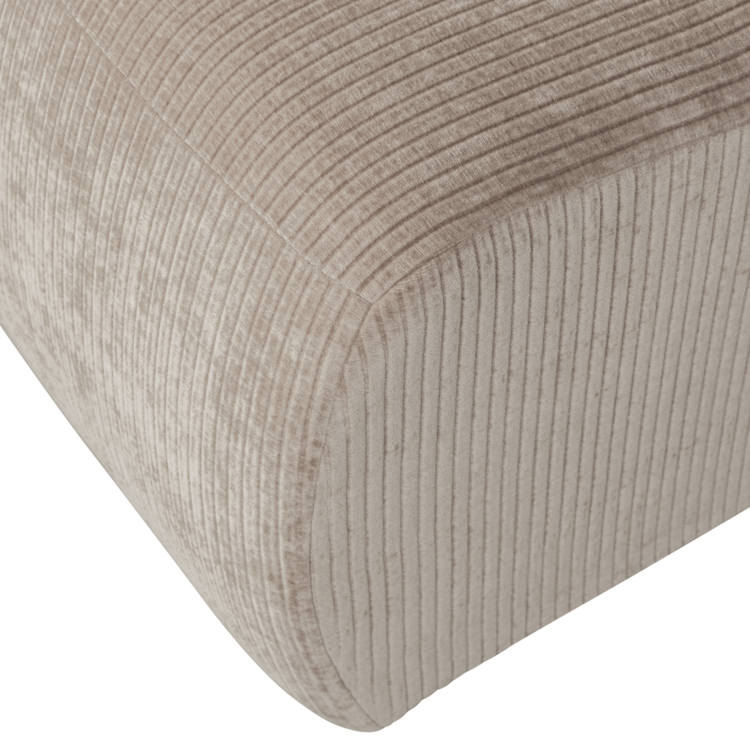 WOOOD Woood | Mojo 1-zits ribstof donker zand