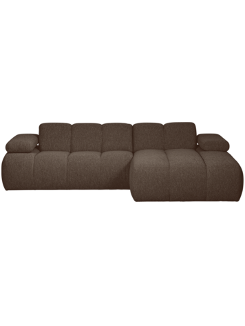 WOOOD Woood | Chaise longue Mojo rechts boucle bruin