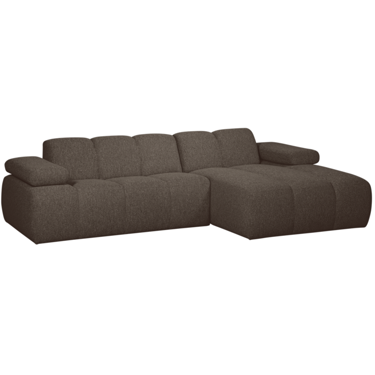 WOOOD Woood | Mojo chaise longue rechts boucle bruin