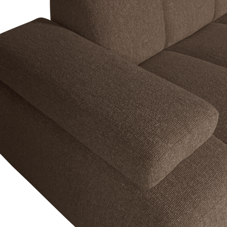 WOOOD Woood | Mojo chaise longue rechts boucle bruin