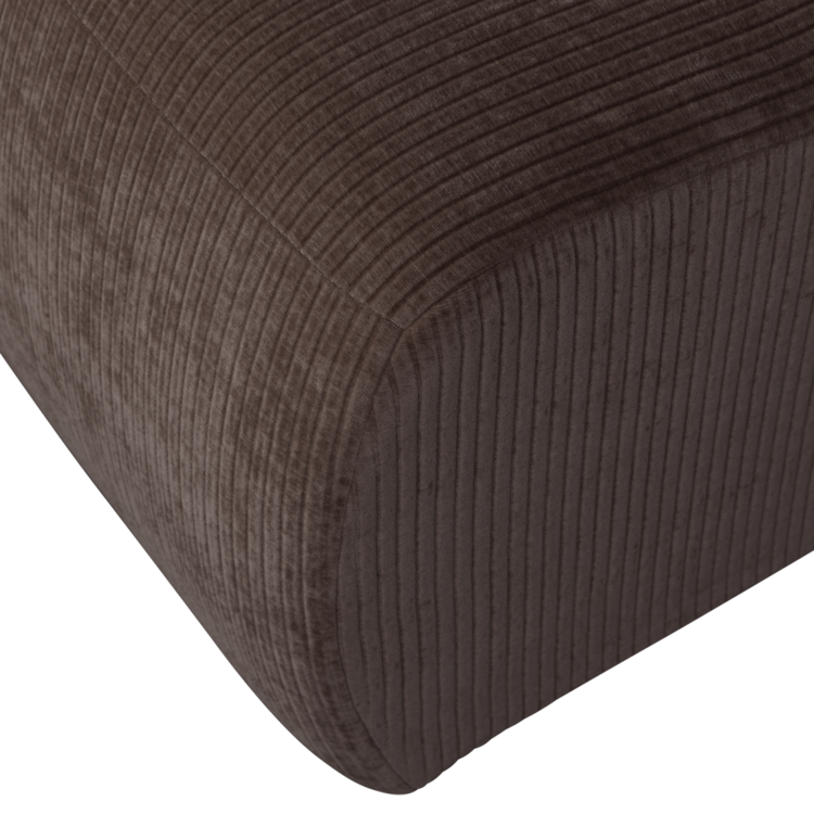 WOOOD Woood | Mojo 1-zits ribstof bruin