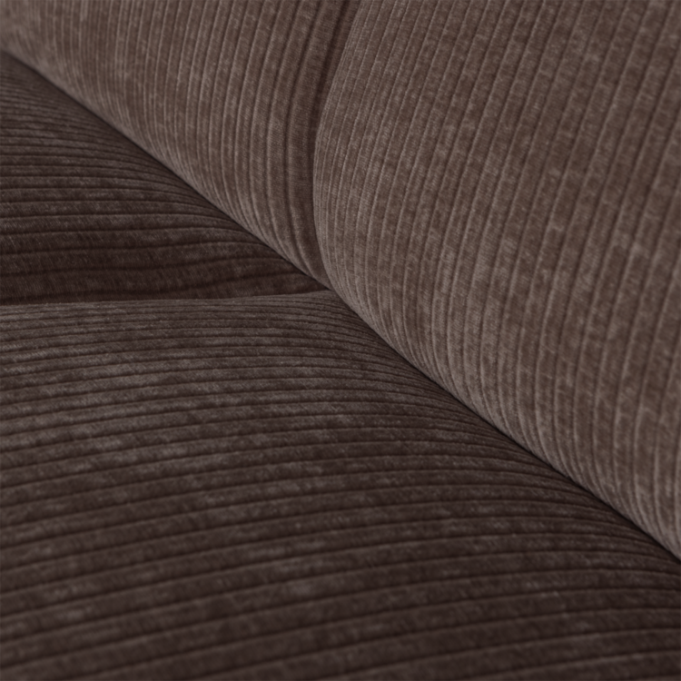 WOOOD Woood | Mojo 1-zits ribstof bruin