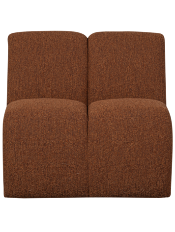 WOOOD Woood | 1-zits Mojo boucle roestbruin