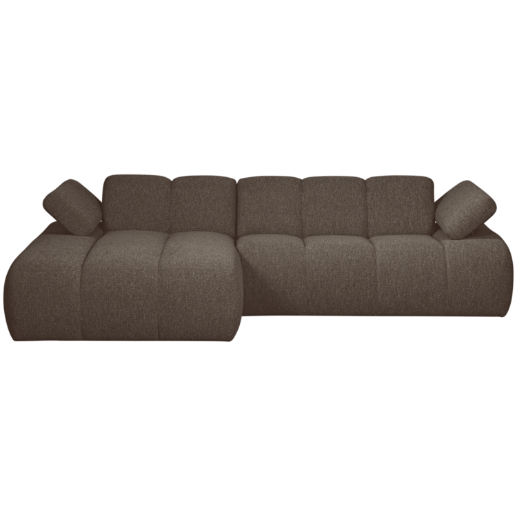 WOOOD Woood | Mojo chaise longue links boucle bruin