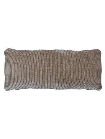 WOOOD Woood | Mojo kussen ribstof donker zand