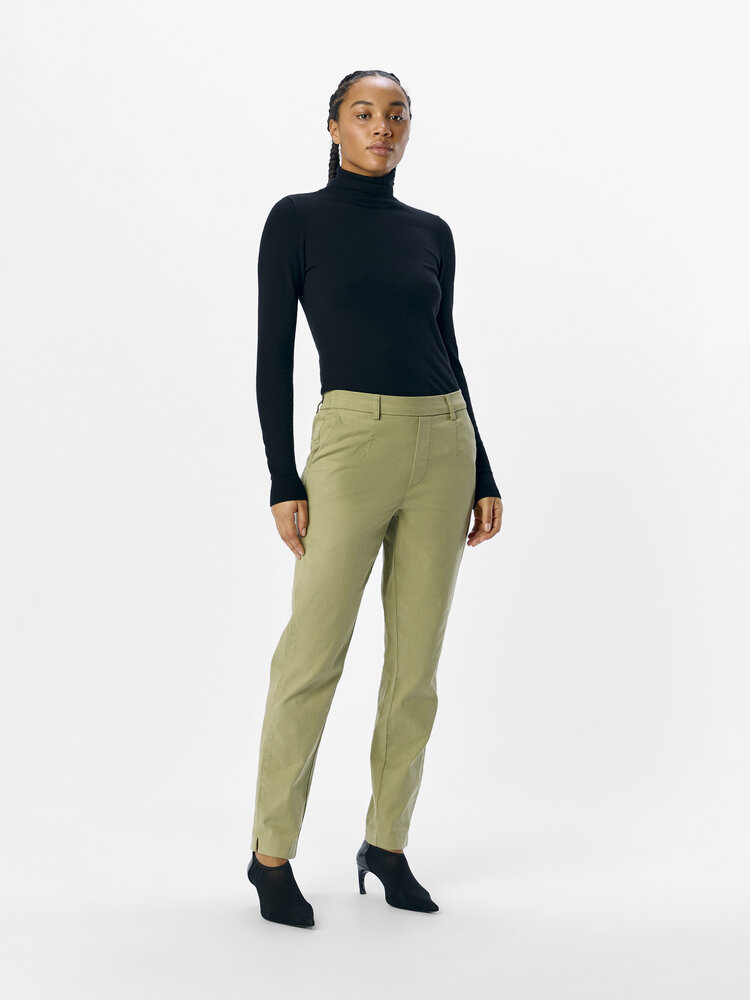 Object Object | Broek Mia chino mosstone