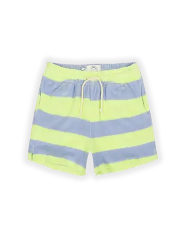 Sproet&Sprout Sproet&Sprout | Short terry stripes citrus