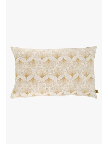 Zusss Zusss | Kussen ginkgo camel 60x35cm