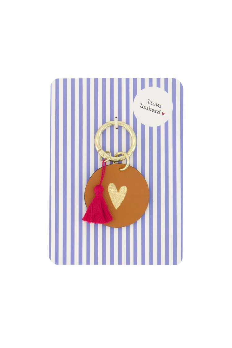 Zusss Zusss | Ansichtkaart sleutelhanger lieve leukerd