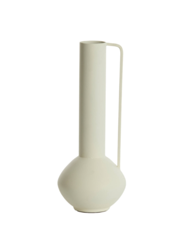 Light & Living Light & Living | Vaas deco Panzano mat crème Ø12x33 cm
