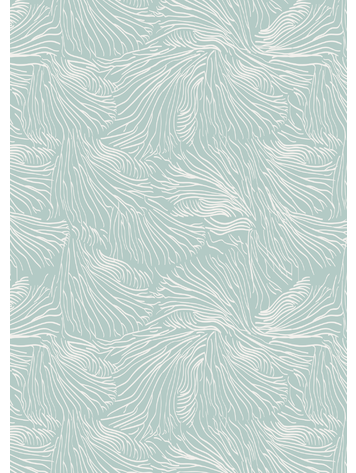 Bibelotte Bibelotte | Behang Mush ijsblauw