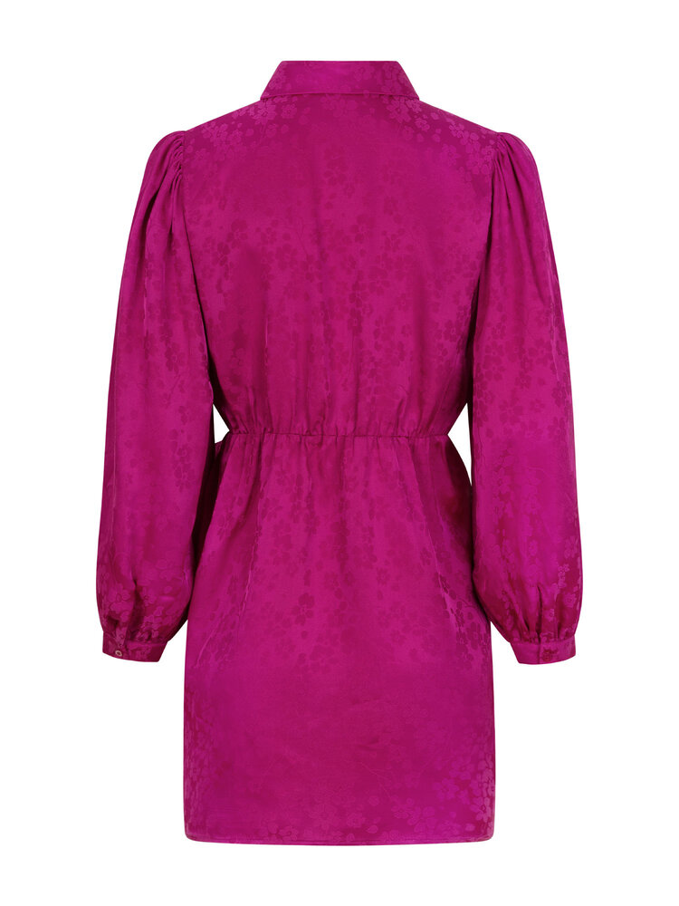 Ydence Ydence | Jurk Fia fuchsia purple