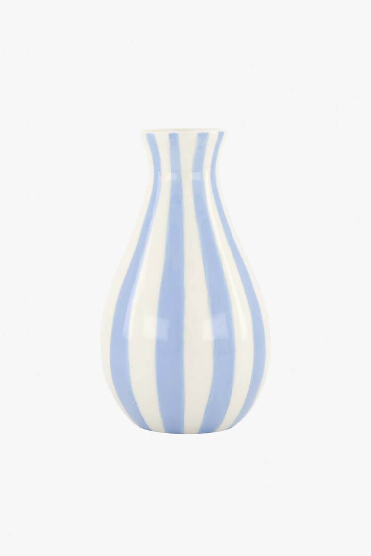 Zusss Zusss | Vaasje keramiek blauw wit