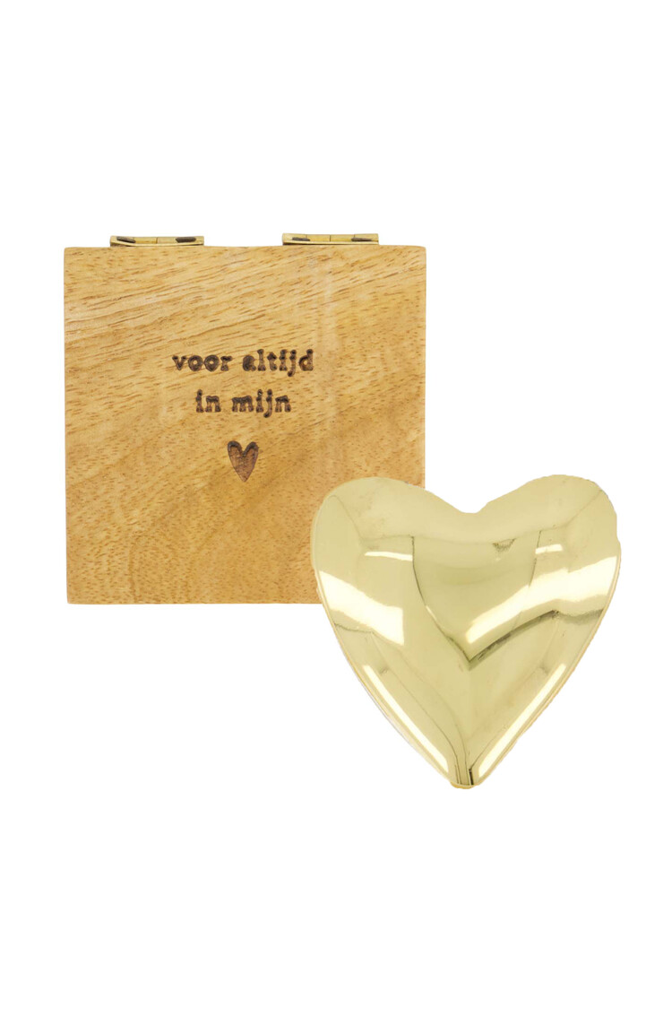 Zusss Zusss | Doosje met hartje goud