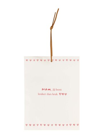 Zusss Zusss | Geurzakje leuker dan leuk wit/rood