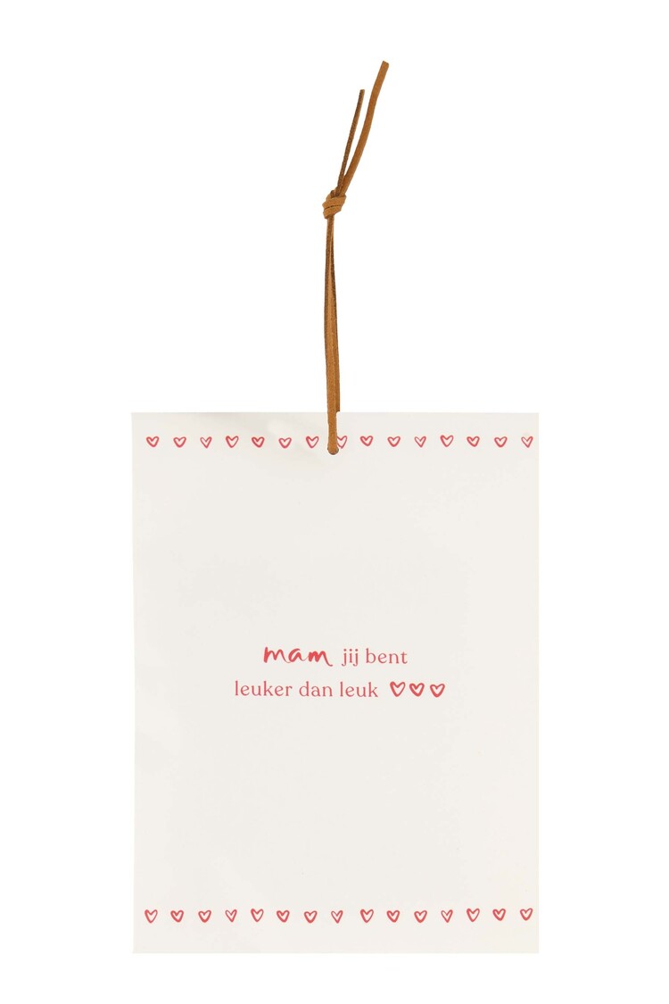 Zusss Zusss | Geurzakje leuker dan leuk wit/rood