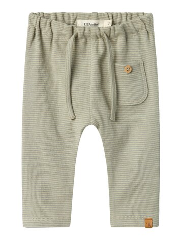 Lil Atelier Lil Atelier | Broek Feng moss grey