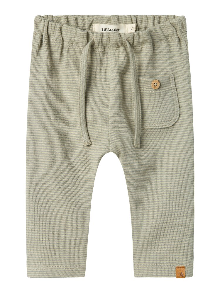 Lil Atelier Lil Atelier | Broek Feng moss grey