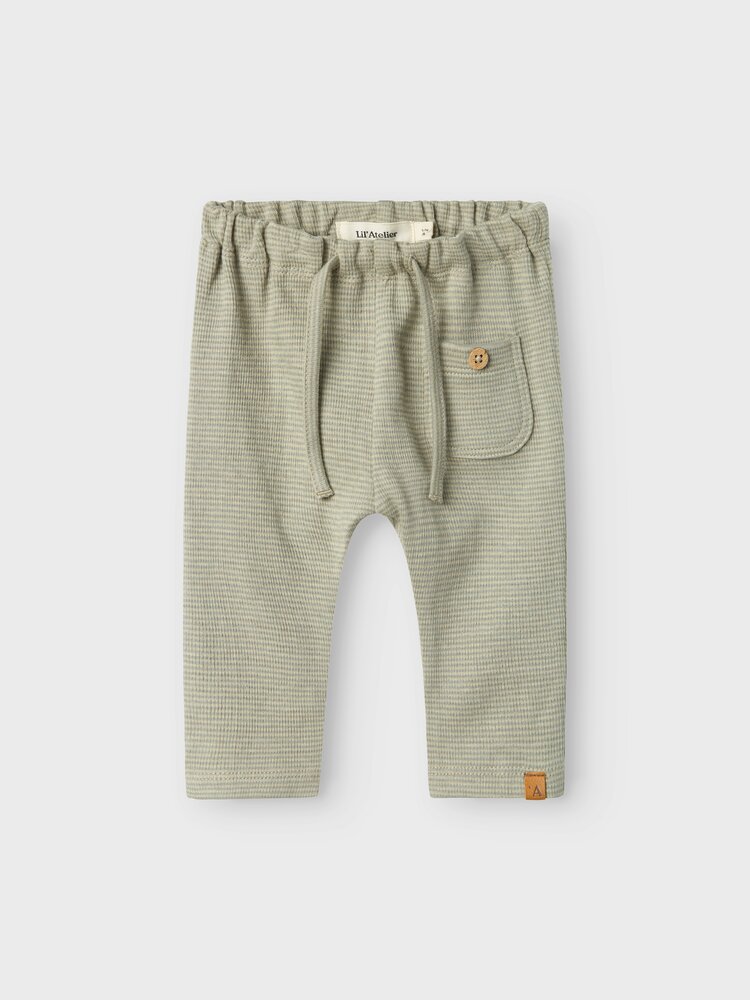 Lil Atelier Lil Atelier | Broek Feng moss grey