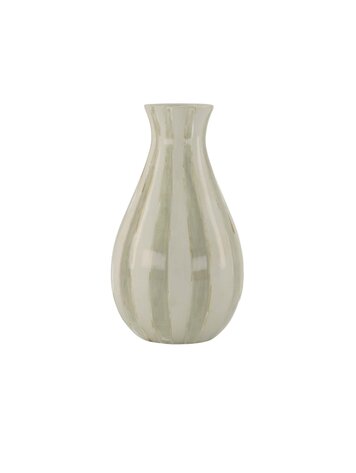 Zusss Zusss | Vaasje keramiek streep smal zand