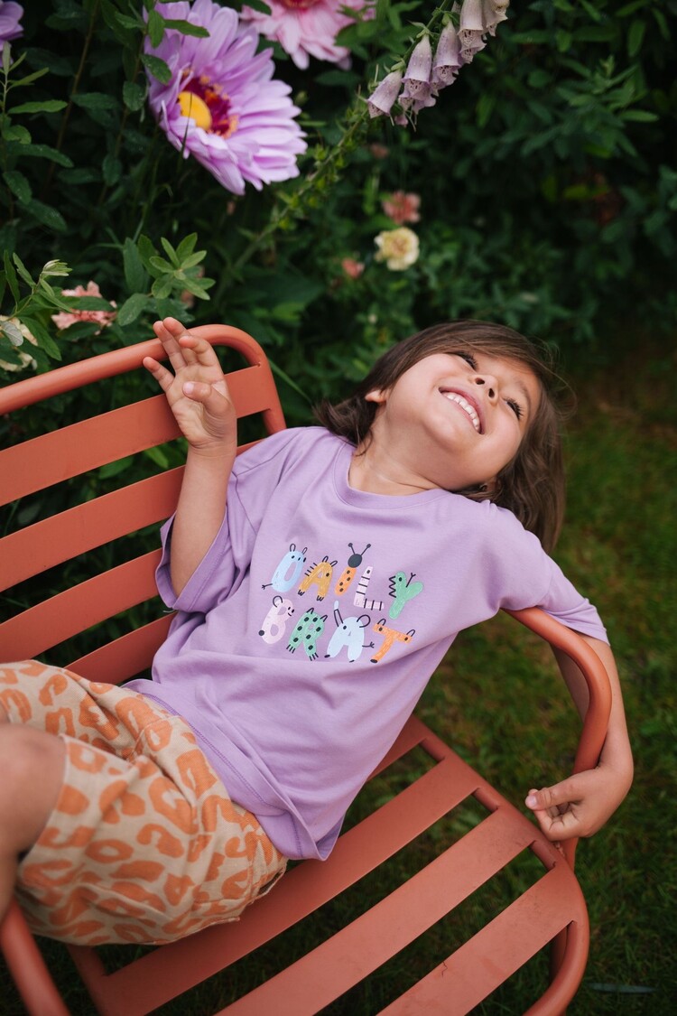 Daily Brat Daily Brat | T-shirt daily lilavender