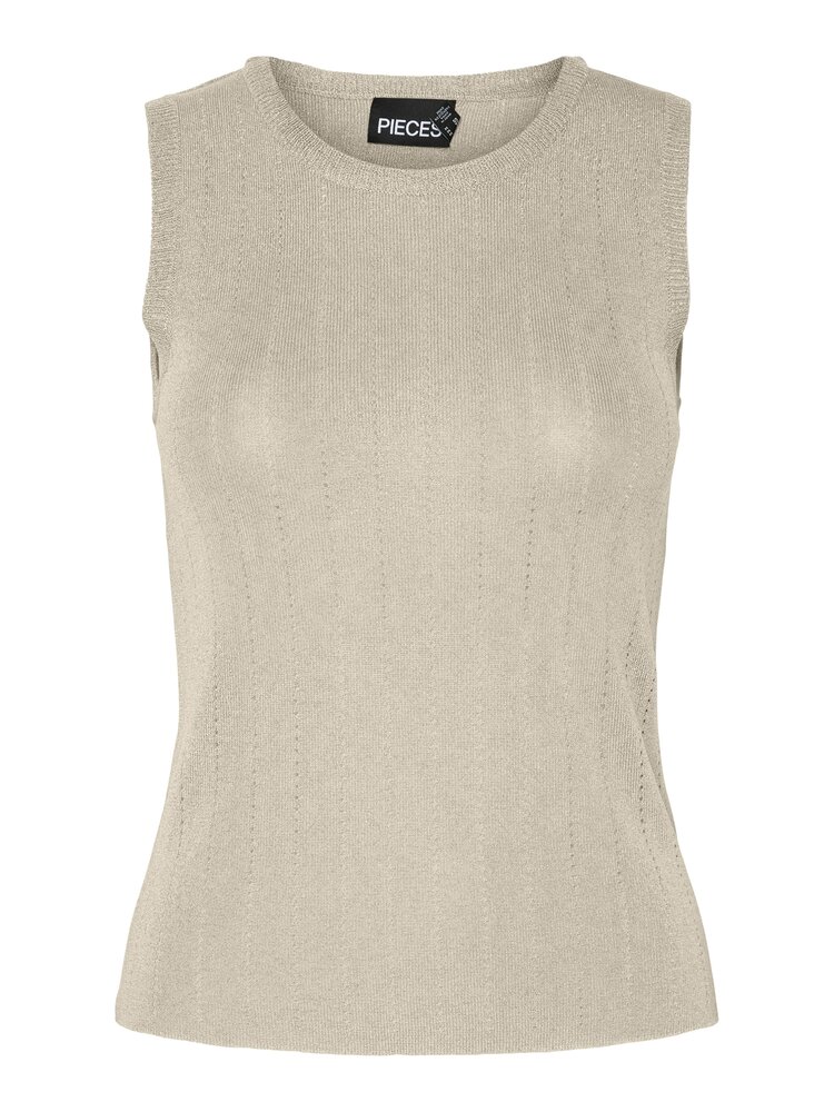 Pieces Pieces | Top Salima sandshell gold