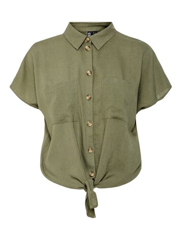 Pieces Pieces | Blouse Pia deep lichen green