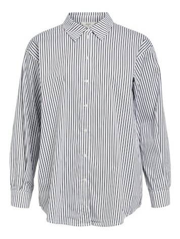 Object Object | Blouse Tutta wit zwart gestreept NOOS