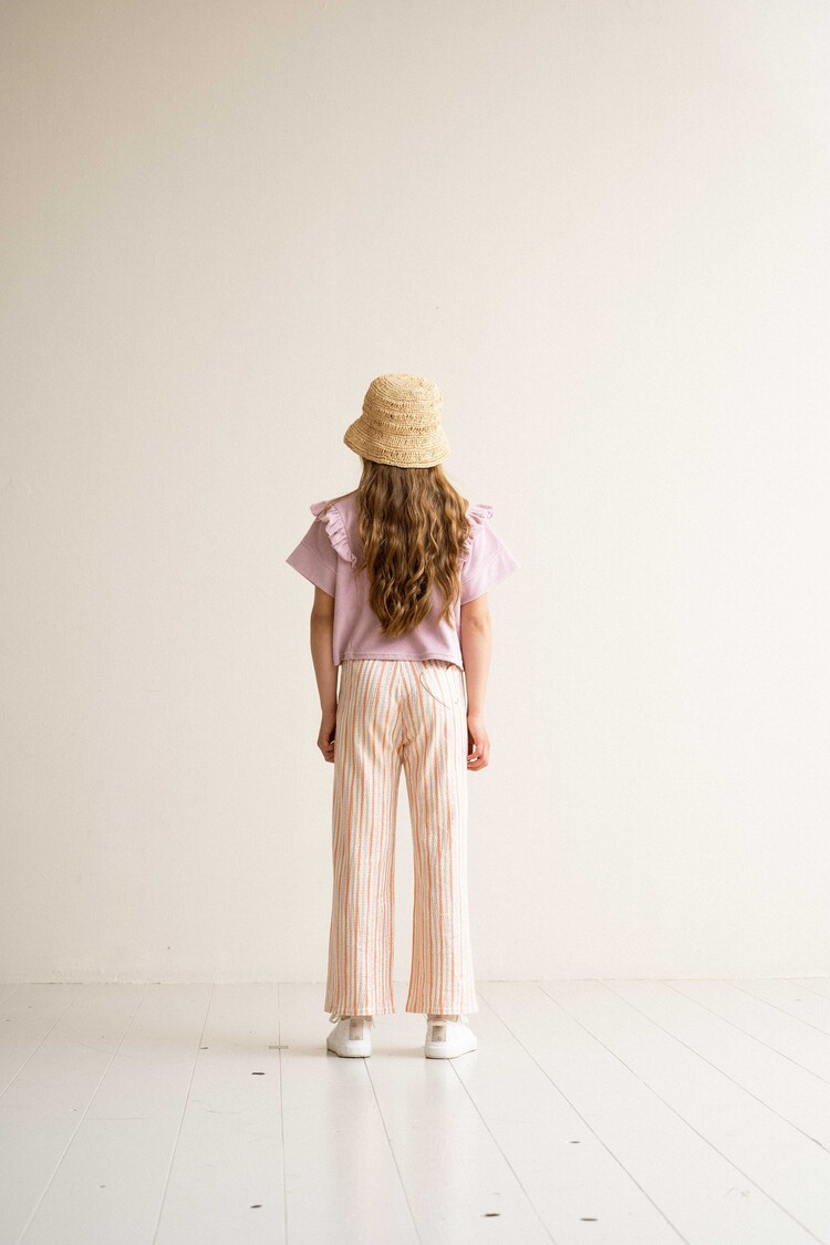 House of Jamie House of Jamie | Top ruffled rose lilac