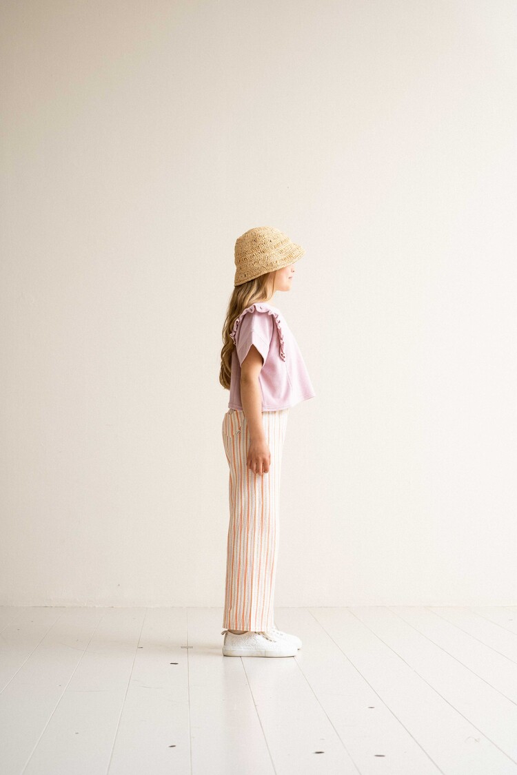 House of Jamie House of Jamie | Top ruffled rose lilac