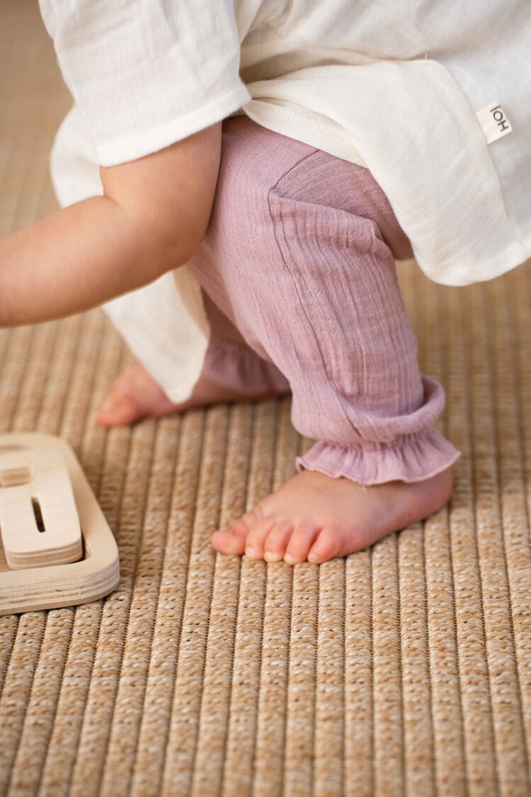 House of Jamie House of Jamie | Broek baby relaxed rose lilac