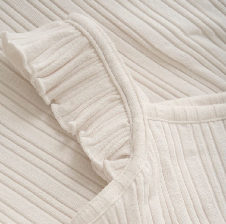 Daily7 Daily7 | Top singlet ruffle cloud