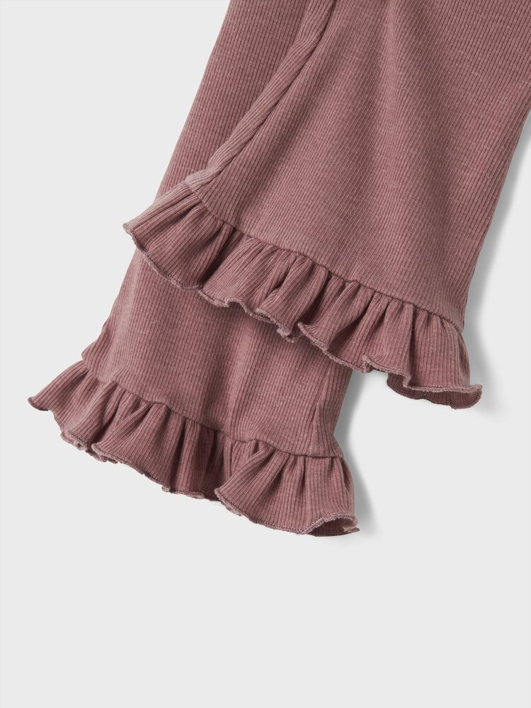 Lil Atelier Lil Atelier | Legging Darla bootcut nostalgia rose