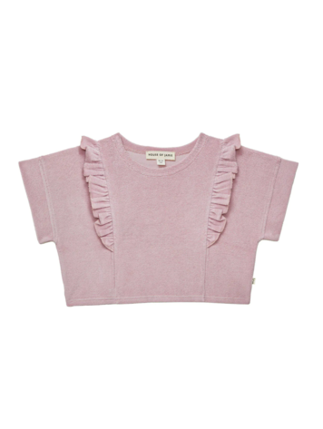 House of Jamie House of Jamie | Top ruffled rose lilac