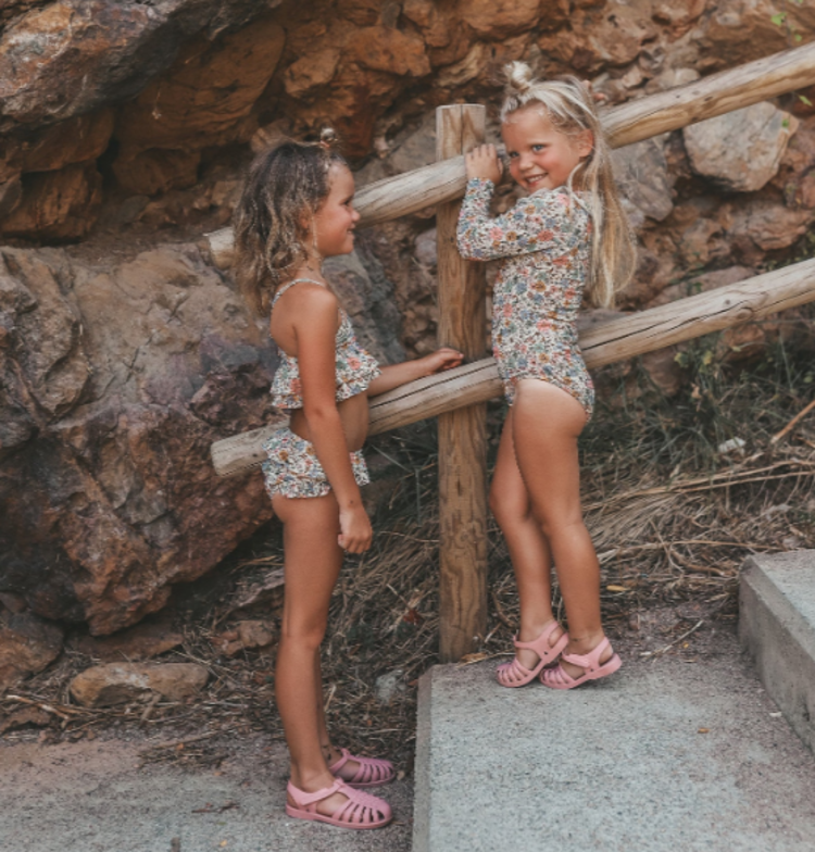 Salted Stories Salted Stories | Bodysuit sparkly fleurs