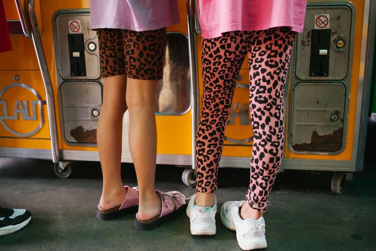 Daily Brat Daily Brat | Legging leopard old rose