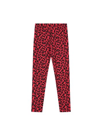 Daily Brat Daily Brat | Legging leopard true red