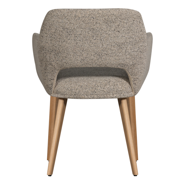 WOOOD Woood | Eetkamerstoel Murat naturel met poot naturel