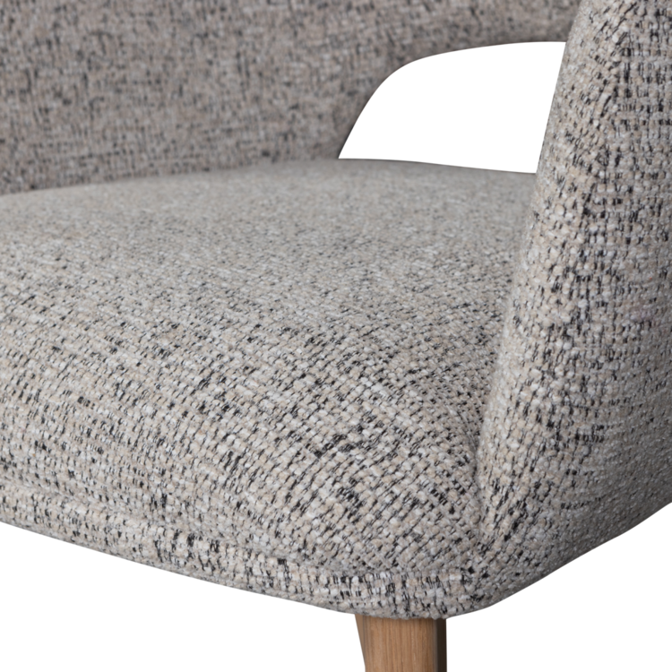 WOOOD Woood | Eetkamerstoel Murat naturel met poot naturel