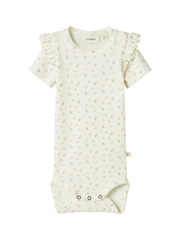 Lil Atelier Lil Atelier | Romper Gago Kik coconut milk