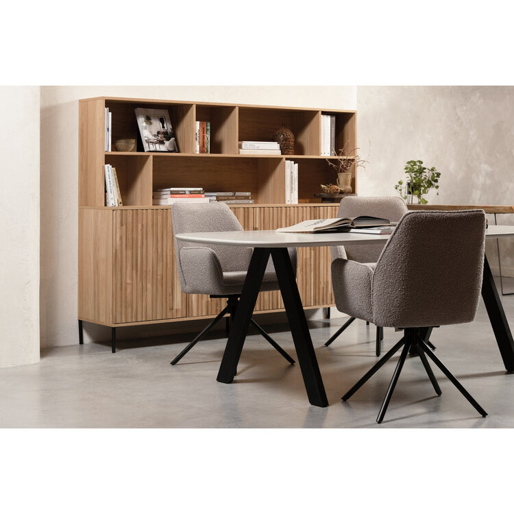 WOOOD. Woood | New Gravure wandkast eiken