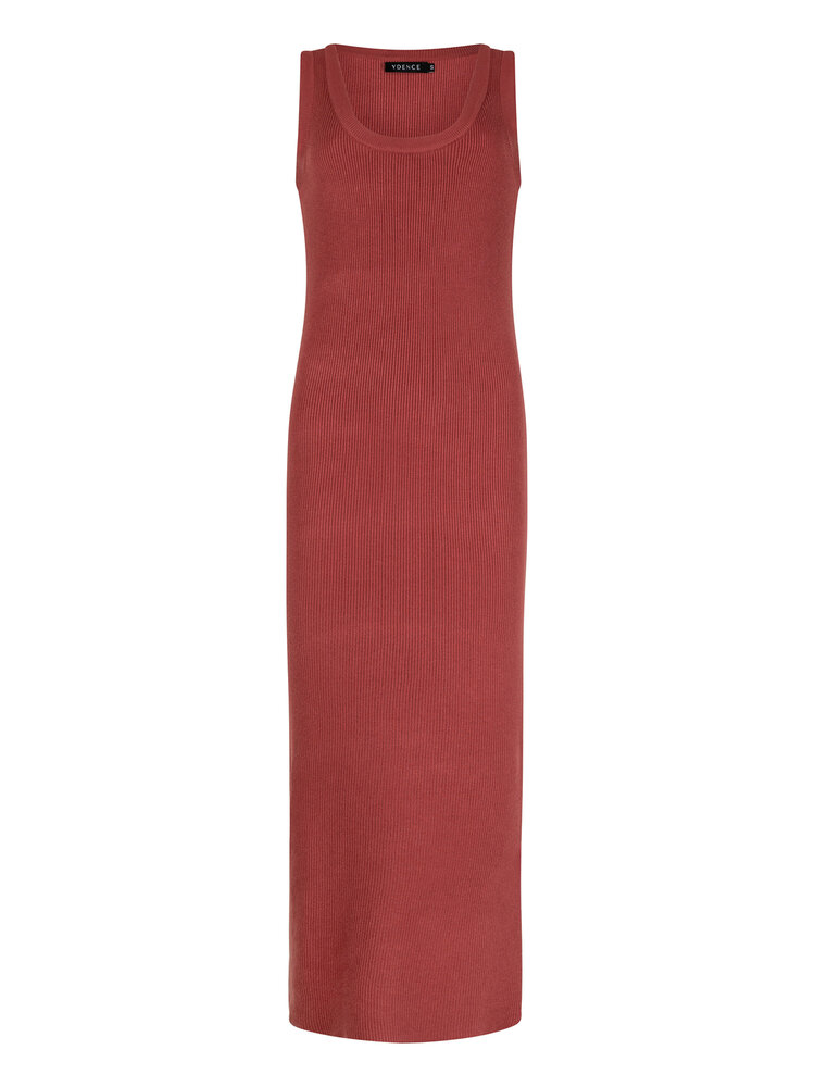 Ydence Ydence | Jurk Ariel brick red