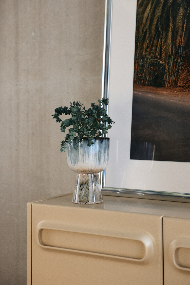 HK Living HK Living | Retro flower pot glacier