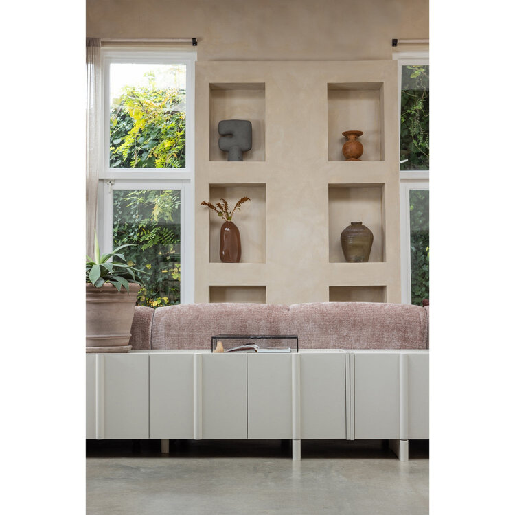 WOOOD Woood | TV meubel Basu 152 cm grenen dust