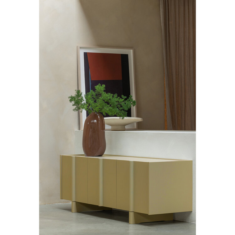 WOOOD Woood | TV meubel Basu 152 cm grenen moss