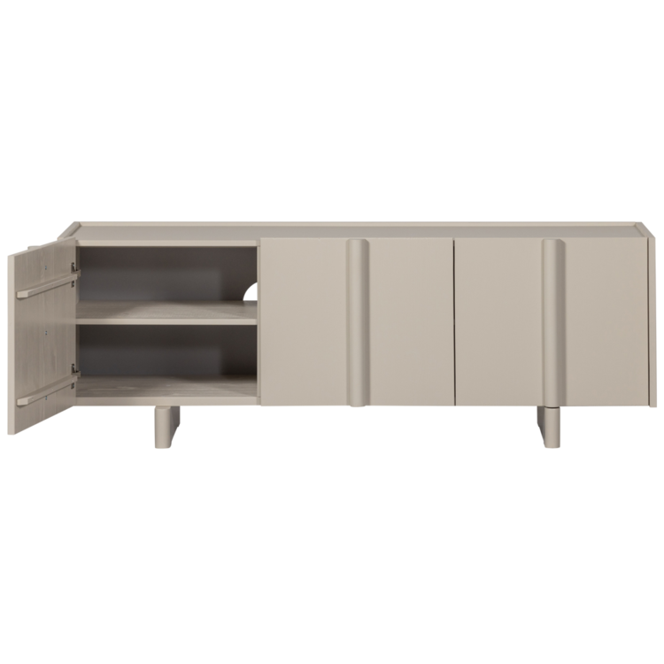 WOOOD Woood | TV meubel Basu 152 cm grenen dust