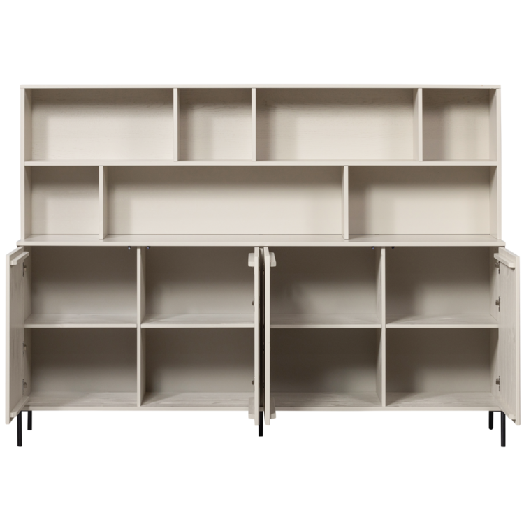 WOOOD Woood | Wandkast New gravure grenen dust