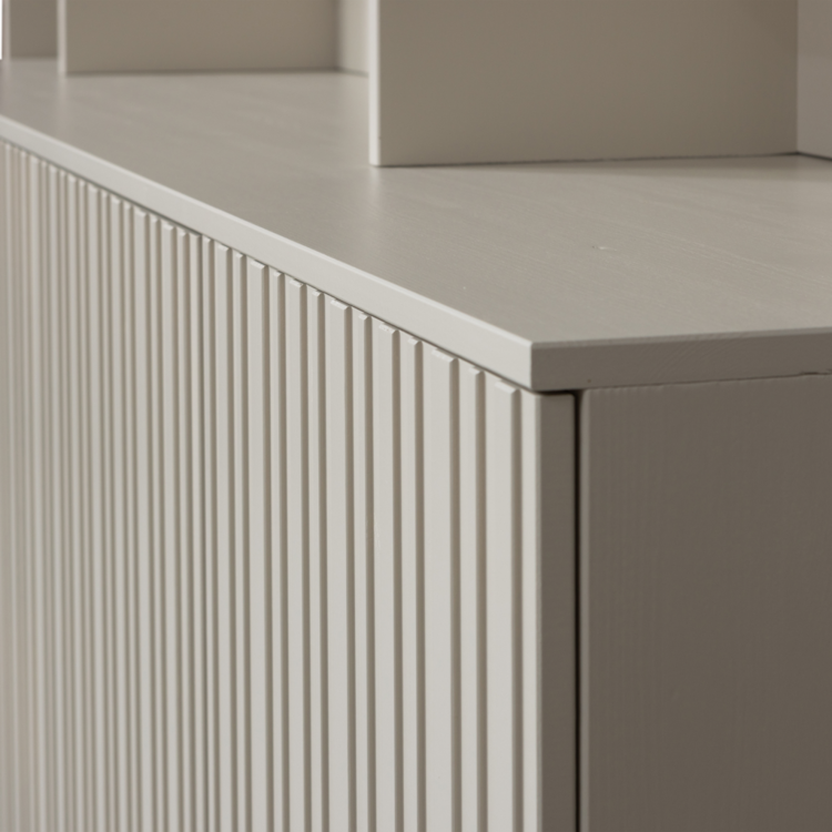 WOOOD Woood | Wandkast New gravure grenen dust