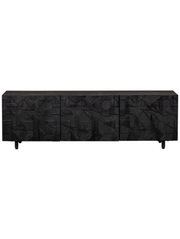 WOOOD Woood | Tv meubel Counter mango zwart